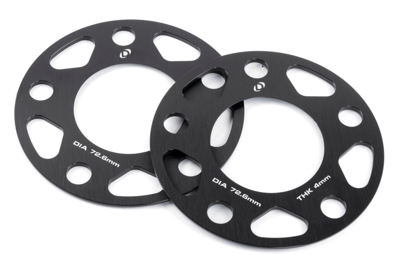 Dinan Wheel Spacers - 5x120 - 72.6mm CB - 4mm Thick (Set of 2)