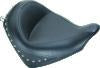 Mustang 10-21 Honda VT1300CX Fury Wide Touring Solo Seat w/Studs - Black