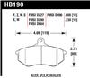 Hawk HP+ Street Brake Pads