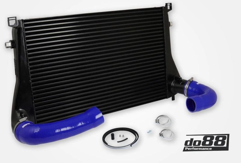 do88 Audi/Seat/Skoda/Volkswagen 1.8T/2.0T (MQB) Intercooler w/Blue Hoses