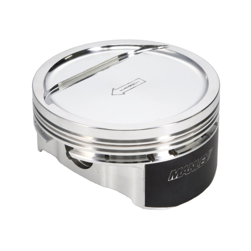 Manley Chevrolet LS Piston Set - 4.080in Bore 1.115in CH, -18.00 CC
