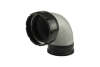 Turbosmart Turbo Adapter Compressor Outlet 3.00in to 90 Elbow Vibrant Plazmaclamp 3.00in