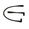 Moroso 00-15 Harley-Davidson FLST/FXST Sleeved Ultra 40 Wire Set - Black