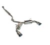 REMARK Elite Spec Cat-Back Exhaust, Toyota GR86 / Subaru BRZ 2022+, Burnt Stainless Tip Cover