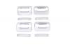 AVS 04-14 Ford F-150 (No Keypad/Passenger Keyhole) Door Handle Covers (4 Door) 8pc Set - Chrome