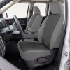 Covercraft 23-24 Ford Super Duty Endura PrecisionFit Custom Front Row Seat Covers - Charcoal/Silver