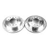 Power Stop 03-09 Lexus GX470 Rear Evolution Drilled & Slotted Rotors - Pair