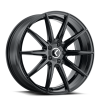 Kraze KR194 Cosmos 20x8.5 / 5x112 BP / 38mm Offset / 66.56mm Hub Gloss Black Wheel