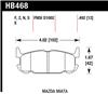 Hawk 03-05 Miata w/ Sport Suspension HPS Street Rear Brake Pads (D1002)