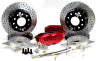 Baer Brakes GM Small Pattern 10/12 Bolt Bearing 11in SS4+ Deep Stage Rear SDZ Brake Kit - Fire Red