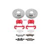 Power Stop 03-06 Lincoln Navigator Front Z36 Truck & Tow Kit w/Cals