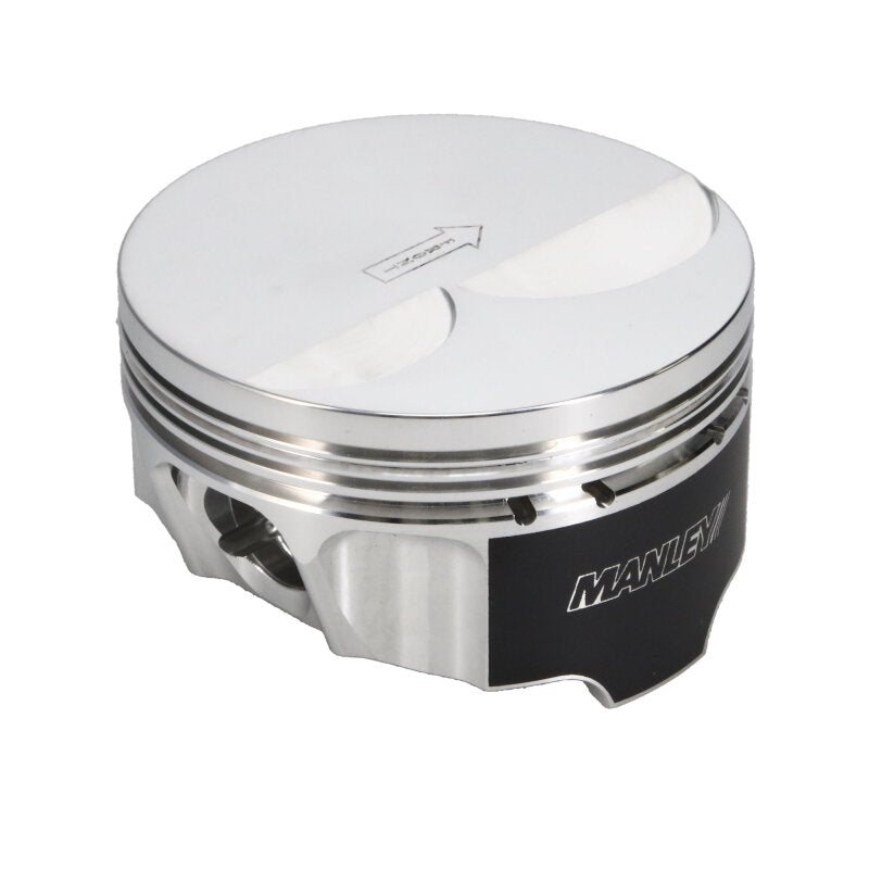 Manley Chevrolet LS Piston Set - 4.065in Bore 1.304in CH, -4.00 CC
