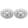 Power Stop 04-07 Volvo S60 Rear Evolution Drilled & Slotted Rotors - Pair
