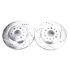 Power Stop 18-19 Buick Enclave Rear Evolution Drilled & Slotted Rotors - Pair