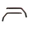Westin 2018-2019 Jeep Wrangler JL In-Channel Wind Deflector 2pc - Smoke