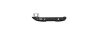 Road Armor 18-20 Jeep Wrangler JL Stealth Rear Bumper Mid Width - Tex Blk