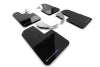 Rally Armor 21-25 Ford Bronco (Steel Bmpr - NO Rptr/Sprt - NO RR/RB) Blk Mud Flap w/Area Blue Logo