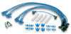 Moroso Chevrolet Small Block Ignition Wire Dress-Up Kit - Pre-HEI - Blue Max - Spiral Core