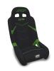 PRP Polaris RZR/Can-Am Maverick GT4 Suspension Seat - Black/Green