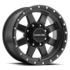 Raceline 935B Defender 16x6in / 6x139.7 BP / 0mm Offset / 4.25mm Bore - Satin Black Wheel