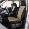 Covercraft 23-24 Ford Super Duty Endura PrecisionFit Custom Front Row Seat Covers - Tan/Black