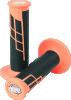 ProTaper Clamp-On 1/2 Waffle Grip - Neon Orange/Black