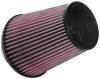 K&N Universal Tapered Filter 3in Flange ID x 6in Base OD x 4in Top OD x 6.75in Height