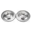Power Stop 2000 Chrysler Grand Voyager Front Evolution Drilled & Slotted Rotors - Pair