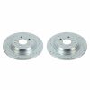 Power Stop 17-20 Acura MDX Rear Evolution Drilled & Slotted Rotors - Pair