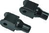 Kuryakyn Tapered Peg Adapter Honda Gloss Black