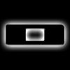 ORACLE Lighting Universal Illuminated LED Letter Badges - Matte Blk Surface Finish - D