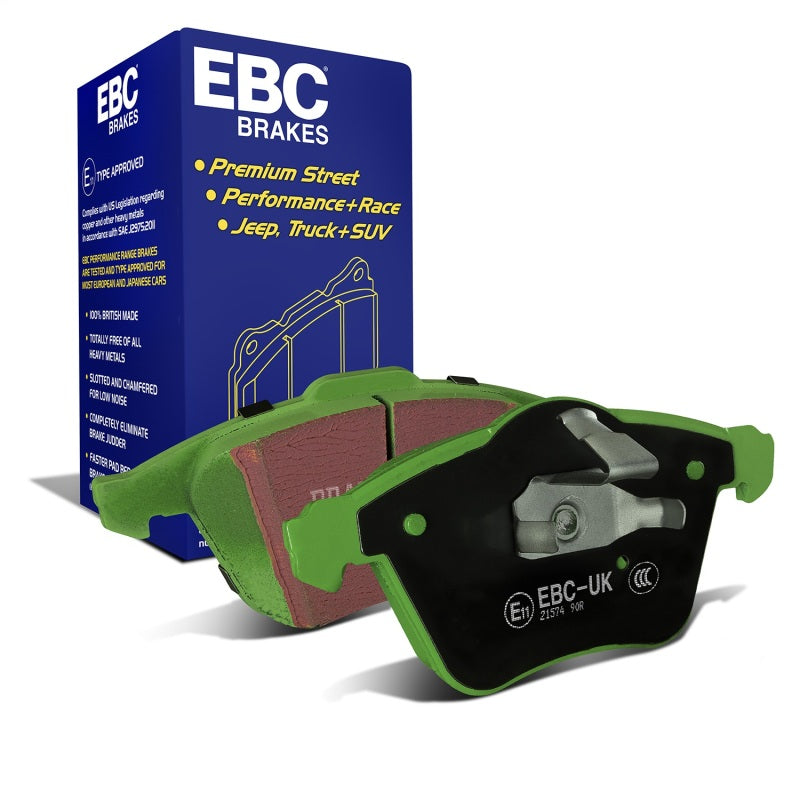 EBC 07-13 Mazda 3 2.3 Turbo Greenstuff Front Brake Pads