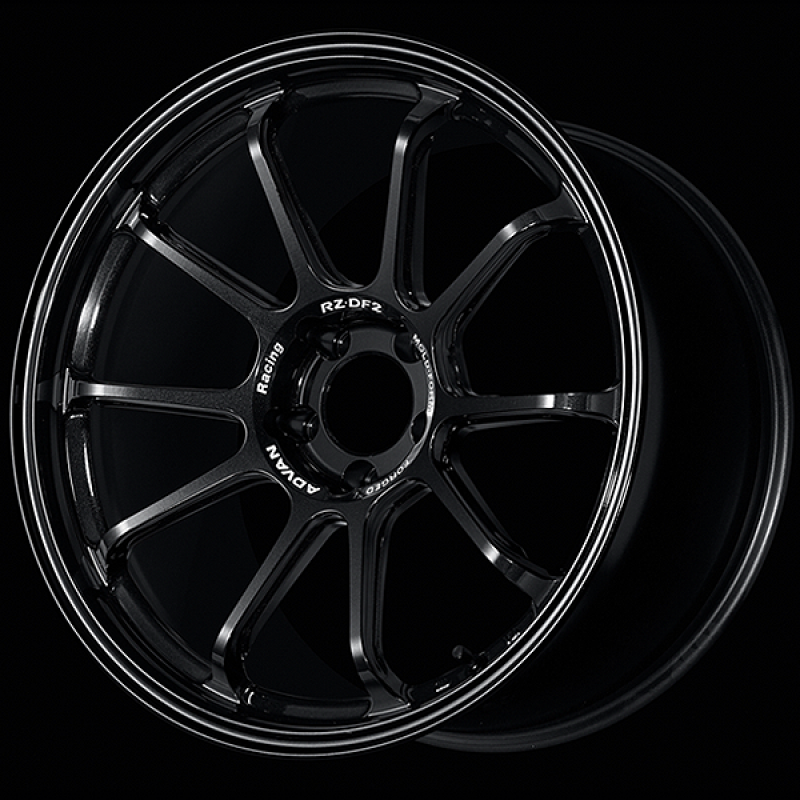 Advan RZ-DF2 20x10.5 / +15 Offset / 5x114.3 / 73mm Bore / Racing Titanium Black