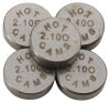 Hot Cams 08-13 Yamaha WR 250 R Dual Sport 250cc 2.10mm Shim Kit - 5 Pack