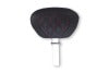 Mustang 08-25 Harley FL Touring Rd King Sp, Rd Glide Ltd, Dble Diamond Driver Backrest - Black/AB