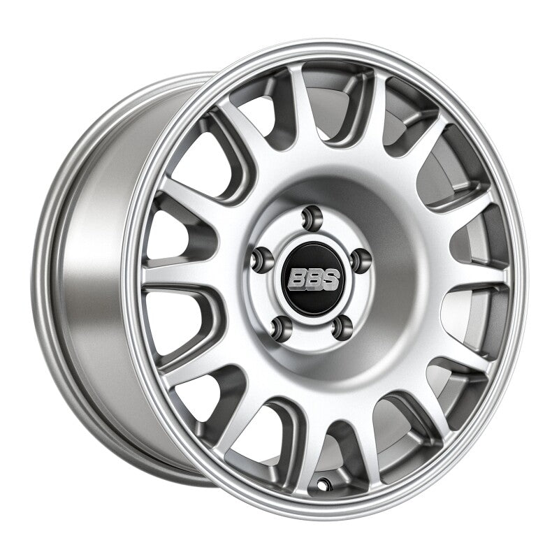 BBS TS-R 18x9in - 5x130 - 84.1 CB - ET25 - Satin Silver Wheel