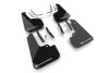 Rally Armor 25-26 Hyundai Tucson (Excl. ICE & XRT) Black UR Mud Flap w/ White Logo