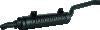 QuadBoss 98-01 Yamaha YFM600FG Grizzly 4x4 Slip-On Muffler