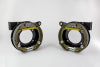 Wilwood Chevrolet C10 2.44 Rear Disc/Drum Bracket Kit (Less Caliper Brackets) - Pair