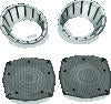 Kuryakyn LED Speaker Bezels 96-13 Touring Models Chrome