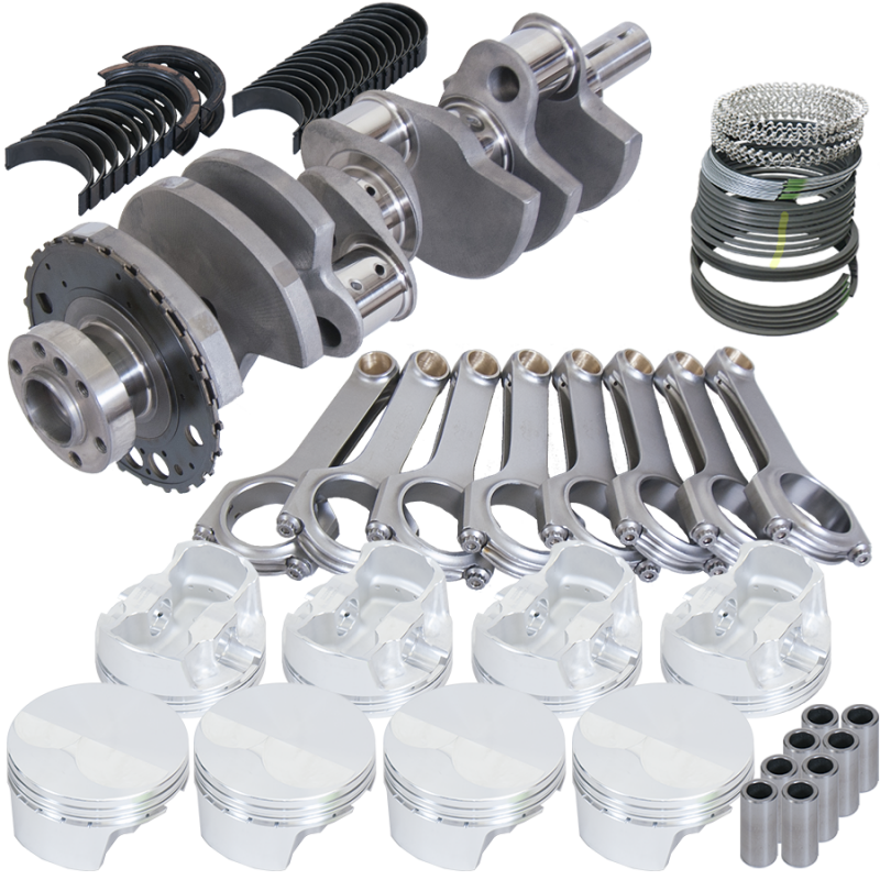 Eagle Chevy LS7 4.125in Crank 24 Tth Reluctor 6.125in H-Beam -5cc 4.135in Pistons Rotating Assembly