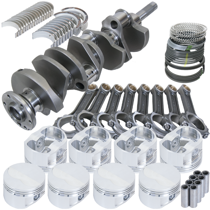 Eagle Ford FE 4.125in Crank 6.700in I-Beam Rods -7cc Flat Top 4.165in Pistons Rotating Assembly