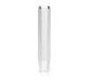 NRG Shift Knob Knurl Hidden Gem Long Silver