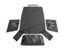 Rampage 2007-2009 Jeep Wrangler(JK) Unlimited OEM Replacement Top - Black Diamond
