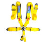 NRG 5PT 3in. Seat Belt Harness / Cam Lock - Yellow