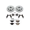 Power Stop 01-06 BMW 330Ci Rear Autospecialty Brake Kit w/Calipers