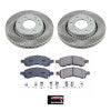 Power Stop 06-08 Isuzu Ascender Front Semi-Coated Rotor Kit
