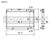 Koyo 95-98 Nissan 240SX S14 2.4L KA24DE (MT) Radiator