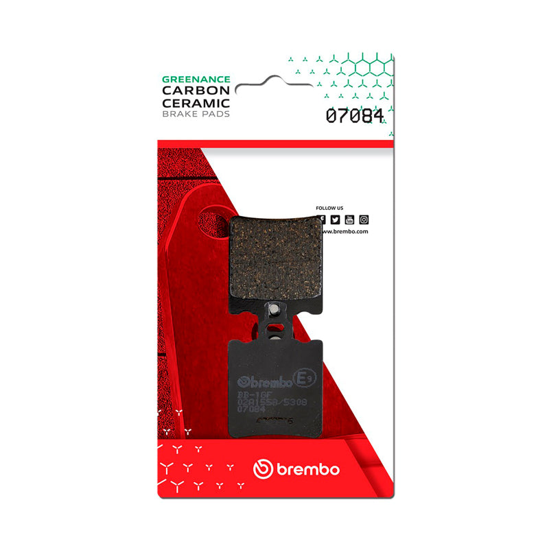Brembo Aprilia Leonardo/Aprilia Mx/Aprilia Rs/Aprilia Rx Carbon Ceramic Brake Pad - Rear