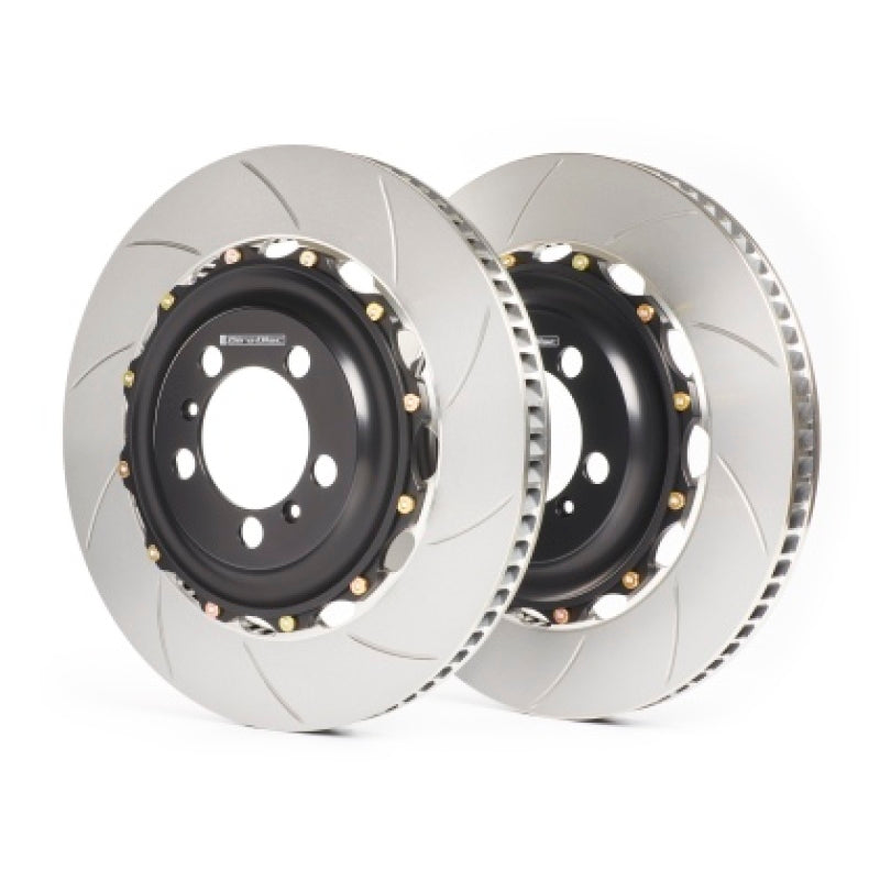 GiroDisc 03-09 Nissan 350Z (w/Brembo Calipers) 2-Piece Slotted Front Rotors